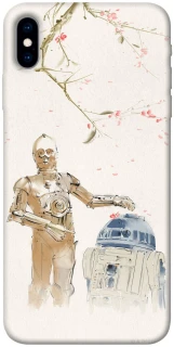 Чохол на Apple iPhone X (5.8") Star Wars robots фото 1 з 1