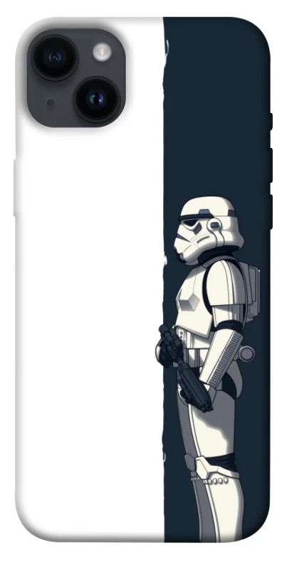 Чехол на Apple iPhone 14 Plus (6.7") Star Wars stormtrooper фото 1 из 1