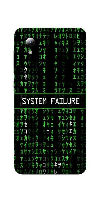 Чехол на ZTE Blade A3 (2019) Matrix system failure фото 1 Чехол на ZTE Blade A3 (2019) Matrix system failure фото 1 из 1
