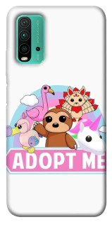 Чохол на Xiaomi Redmi Note 9 4G / Redmi 9 Power Adopt Me Pets Logo фото 1 з 1