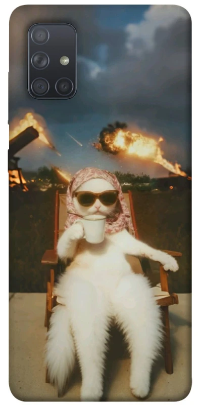 Чехол на Samsung Galaxy A71 Exploding Kittens ver.1 фото 1 из 1