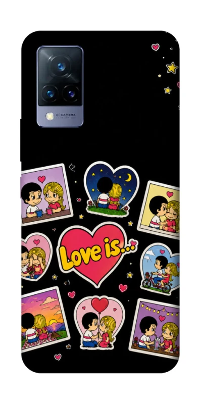 Чохол на Vivo V21 Love is ver.2 фото 1 з 1