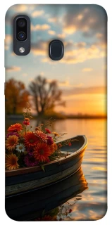 Чехол на Samsung Galaxy A20 / A30 Flowers v18 фото 1 из 1