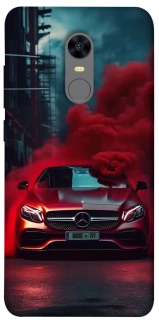 Чехол на Xiaomi Redmi 5 Plus / Redmi Note 5 (Single Camera) Mercedes in smoke фото 1 из 1