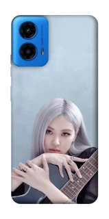 Чехол на Motorola Moto G45 Rosé - BLACKPINK фото 1 из 1