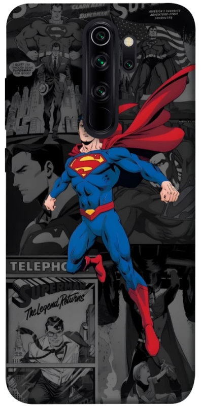Чехол на Xiaomi Redmi Note 8 Pro superman comics фото 1 из 1