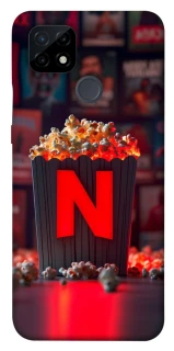 Чехол на Realme C21 Netflix and popcorn фото 1 из 1