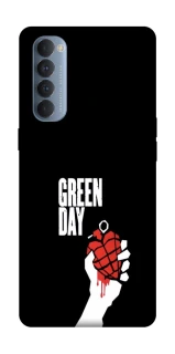 Чехол на Oppo Reno 4 Pro Green Day logo фото 1 Чехол на Oppo Reno 4 Pro Green Day logo фото 1 из 1