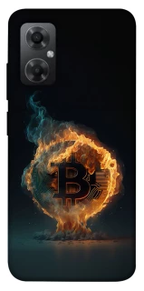 Чохол на Xiaomi Redmi Note 11R Fire Bitcoin фото 1 з 1
