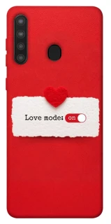 Чохол на Samsung Galaxy A21 Love Mode ON фото 1 з 1