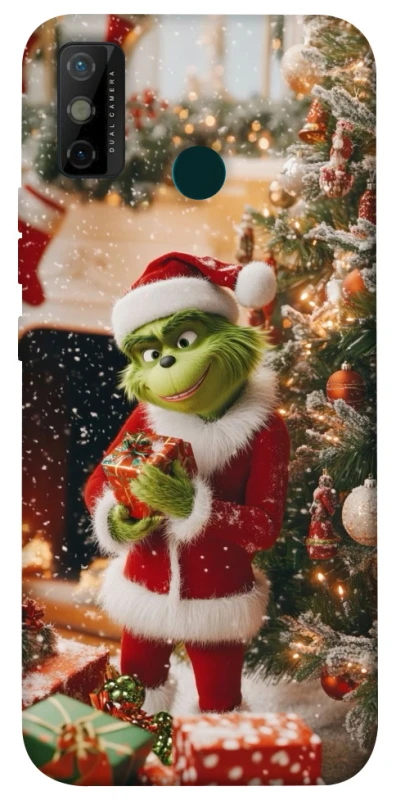 Чохол на TECNO Spark 6 Go Grinch mood ver.7 фото 1 з 1