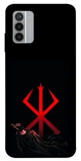 Чохол на Nokia G42 Berserk Red Logo фото 1 з 1