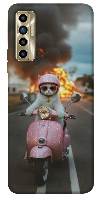 Чохол на TECNO Camon 17P Exploding Kittens ver.3 фото 1 з 1