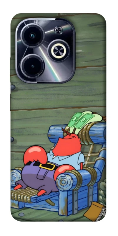 Чохол на Infinix Hot 40i Mr.Krabs фото 1 з 1