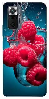 Чохол на Xiaomi Redmi Note 10 Pro Малинка у воді фото 1 з 1