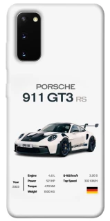 Чехол на Samsung Galaxy S20 Porsche 911 GT3 фото 1 из 1