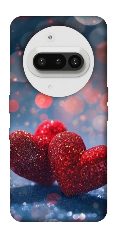 Чохол на Nothing Phone (3a) Red hearts фото 1 з 1