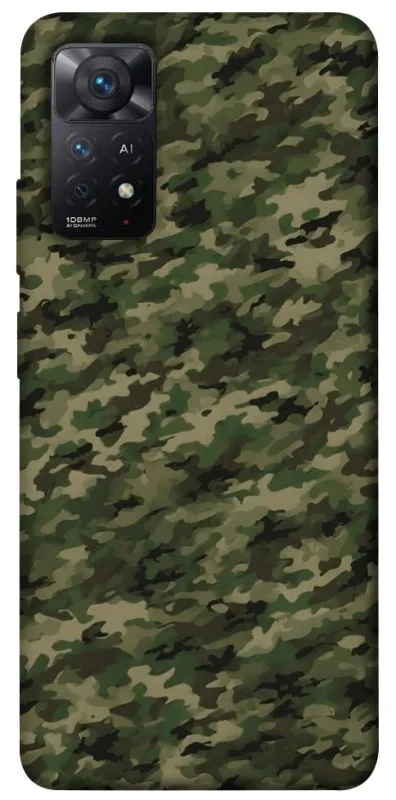 Чехол на Xiaomi Redmi Note 11 Pro 4G/5G Camouflage v24 фото 1 из 1