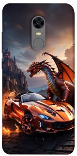 Чохол на Xiaomi Redmi 5 Plus / Redmi Note 5 (Single Camera) Сar and dragon фото 1 з 1