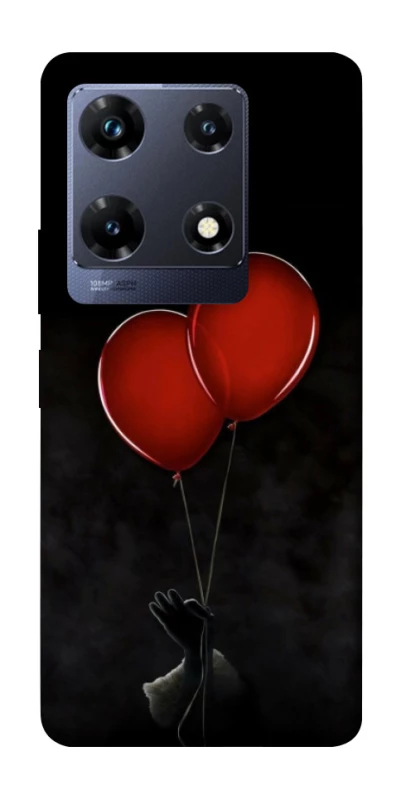 Чехол на Infinix Note 30 Pro Reds Balloons фото 1 из 1