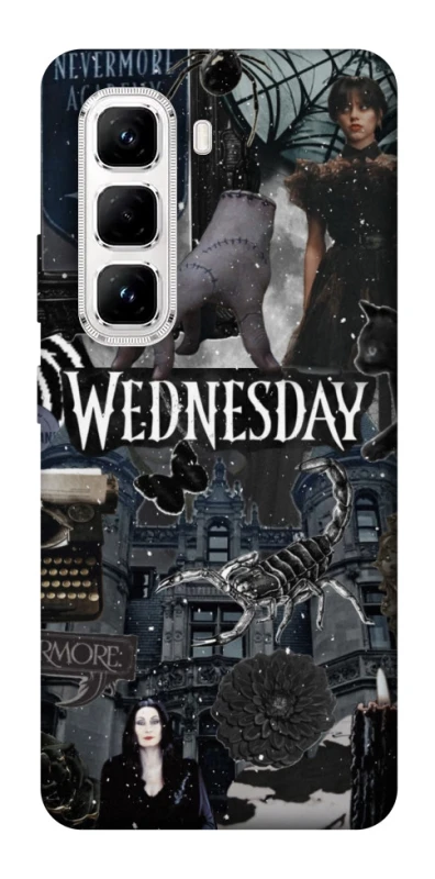 Чохол на Infinix Hot 50 Pro Wednesday Collage ver.2 фото 1 з 1