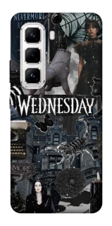 Чехол на Infinix Hot 50 Pro Wednesday Collage ver.2 фото 1 из 1
