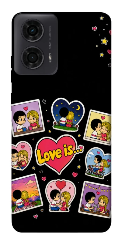 Чохол на Motorola Moto G24 Love is ver.2 фото 1 з 1