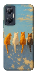 Чехол на Infinix Hot 20 5G cats on wall фото 1 Чехол на Infinix Hot 20 5G cats on wall фото 1 из 1