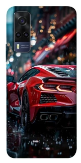 Чехол на Vivo Y53s Red sports car фото 1 из 1