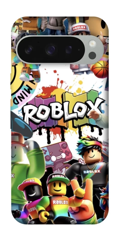 Чохол на Google Pixel 10 Pro XL Roblox Characters Collage фото 1 з 1