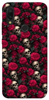 Чохол на Xiaomi Redmi 7 Черепа та рози фото 1 з 1