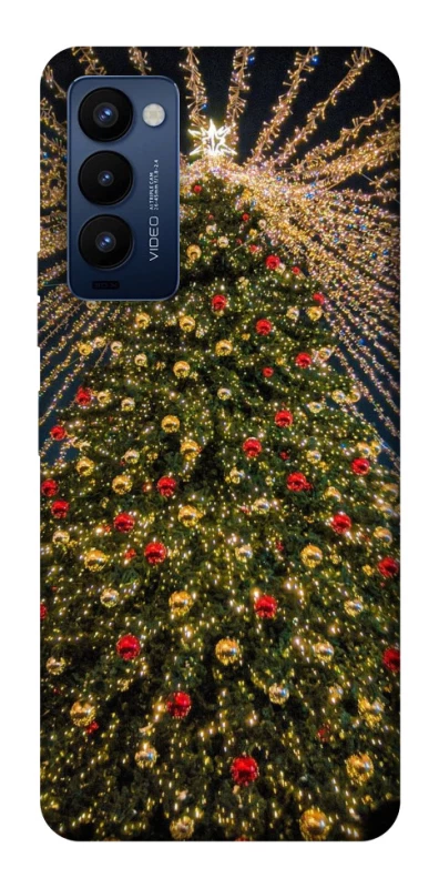 Чехол на TECNO Camon 18 Pro Новогодний v25 фото 1 из 1