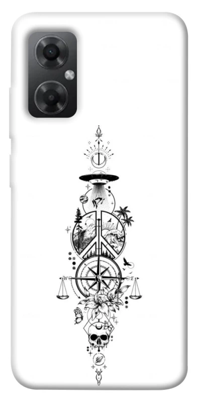 Чохол на Xiaomi Redmi Note 11R Tattoo ver.7 фото 1 з 1