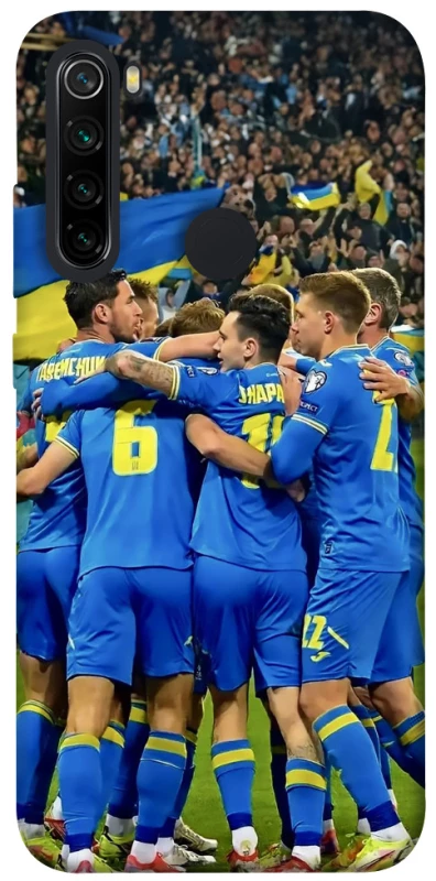 Чехол на Xiaomi Redmi Note 8 Сборная Украины v3 фото 1 из 1