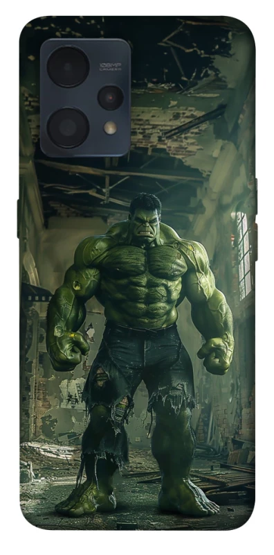 Чехол на Realme 9 4G / 9 Pro+ Angry Hulk фото 1 из 1