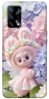 Чохол на Oppo A74 4G Labubu & Flowers ver.1 фото 1 з 1