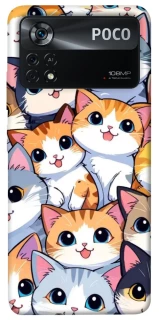 Чехол на Xiaomi Poco X4 Pro 5G Cute Cat v2 фото 1 из 1