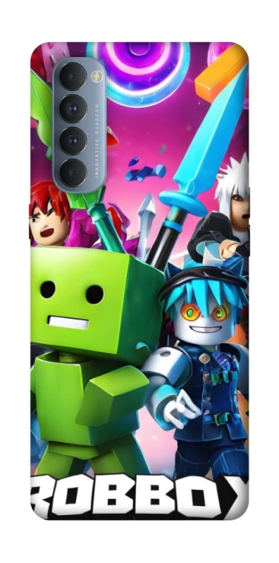 Чохол на Oppo Reno 4 Pro Roblox gaming heroes фото 1 з 1
