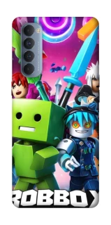 Чехол на Oppo Reno 4 Pro Roblox gaming heroes фото 1 из 1