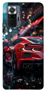 Чехол на Xiaomi Redmi Note 10 Pro Red sports car фото 1 из 1
