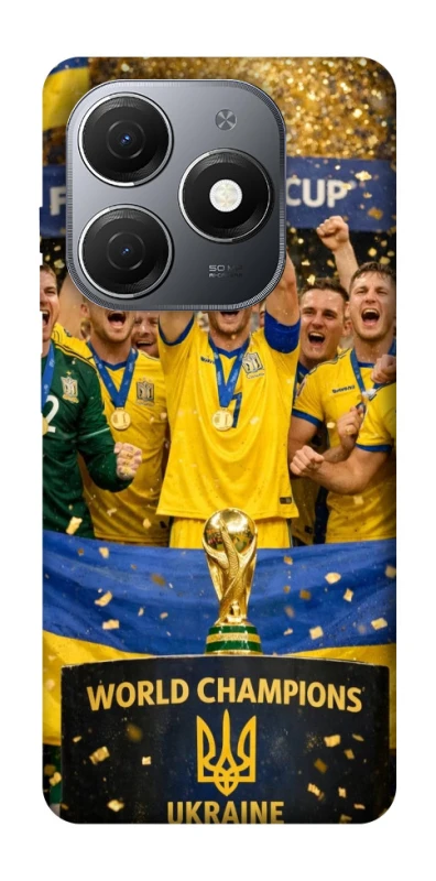 Чохол на TECNO Spark 20 UA-Football ver.5 фото 1 з 1