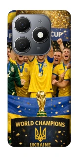 Чехол на TECNO Spark 20 UA-Football ver.5 фото 1 из 1