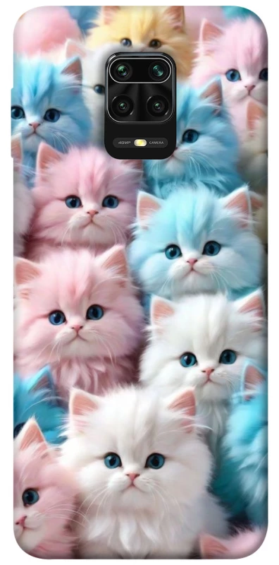Чохол на Xiaomi Redmi Note 9s / Note 9 Pro / Note 9 Pro Max Kittie Love фото 1 з 1