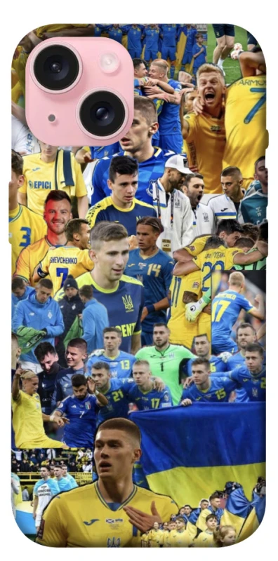 Чехол на Apple iPhone 15 (6.1") UA-Football ver.6 фото 1 из 1