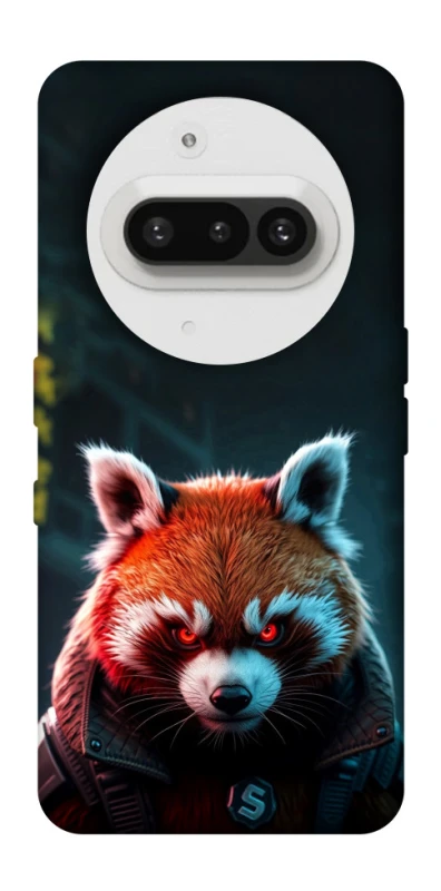 Чохол на Nothing Phone (3a) Cyber Red Panda фото 1 з 1