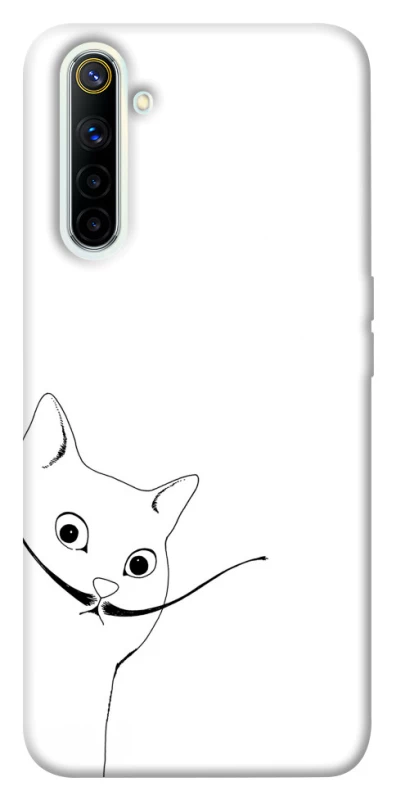 Чехол на Realme 6 Кот Дали фото 1 из 1