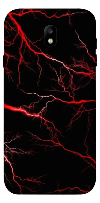 Чохол на Samsung J730 Galaxy J7 (2017) Червона молнія фото 1 з 1