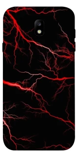 Чехол на Samsung J730 Galaxy J7 (2017) Красная молния фото 1 из 1