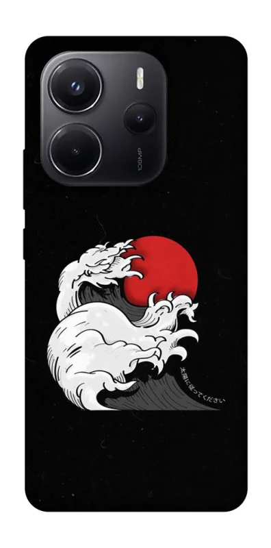 Чохол на Xiaomi Redmi Note 14 4G (Europe version) Хвилі Японії v2 фото 1 з 1