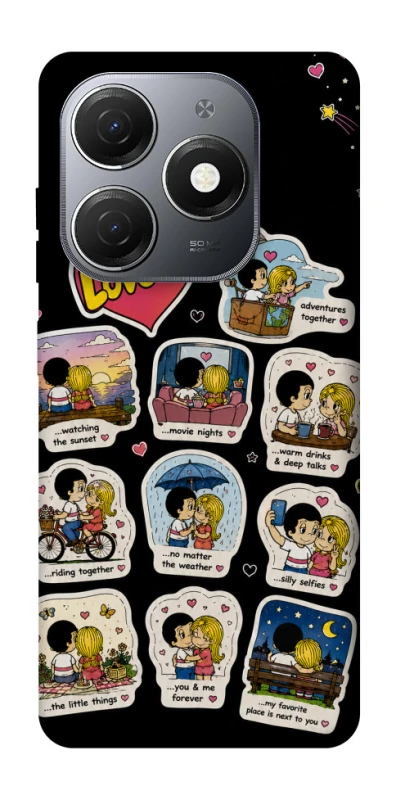 Чохол на TECNO Spark 20 Love is ver.4 фото 1 з 1